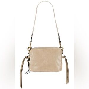 Isabel Marant Beige Leather Crossbody Bag